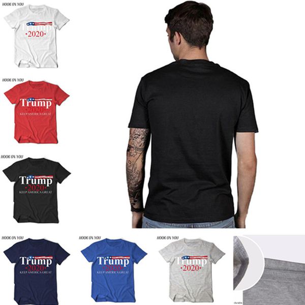 

women men's trump 2020 t shirt sport tee 2020 keep america great letters short sleeved sweatshirt us election shirt xs-4xl d22503, White