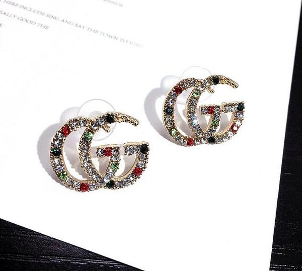 

hiphop stud earrings for women men new boho white zircon dangle earrings gold silver plated vintage geometric jewelry wholesale 90