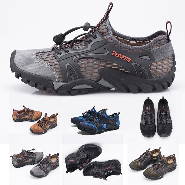 Hochwertige Damen Herren Creek Schuhe dreifach braun grau blau schwarz atmungsaktiv wasserdicht verschleißfest Trainer Designer Sport Sneakers 38-45