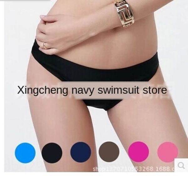 

women's bikini single women's triangle size goods bikini swimming trunks swimming trunks, White;black