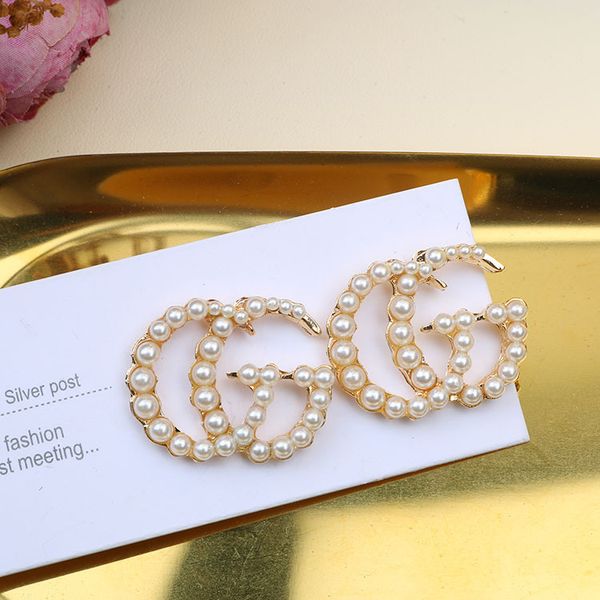 

оптом !!! женщины письмо жемчужные серьги