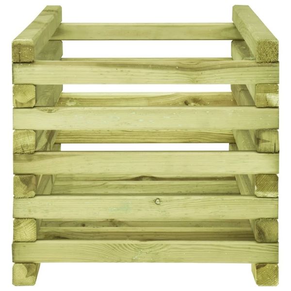

planter 120x40x35 cm impregnated pine wood garden sets