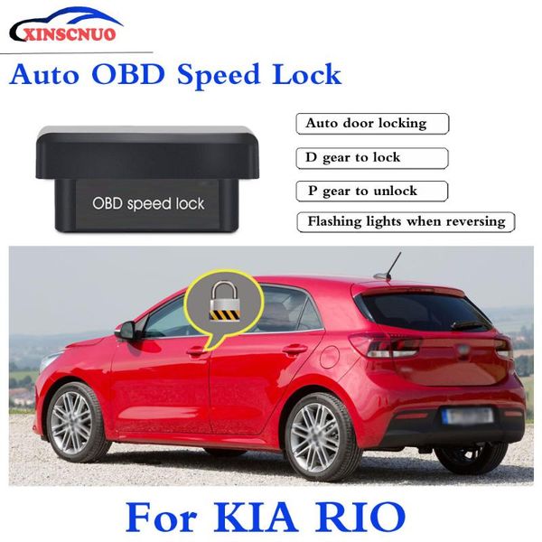 

xinscnuo car auto obd plug and play for kia rio 2013~2020 speed lock unlock device safety latest automotive supplies