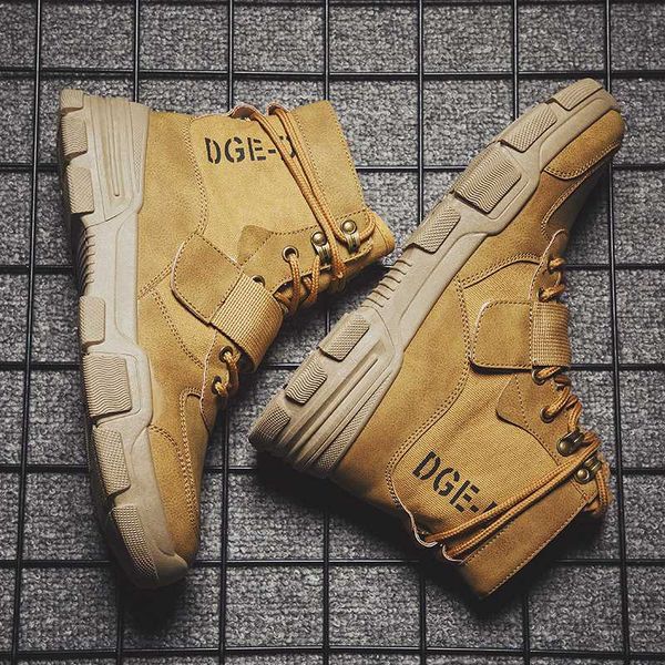 

men tactical boots winter leather special force desert ankle combat boots men leather snow army footwear big size