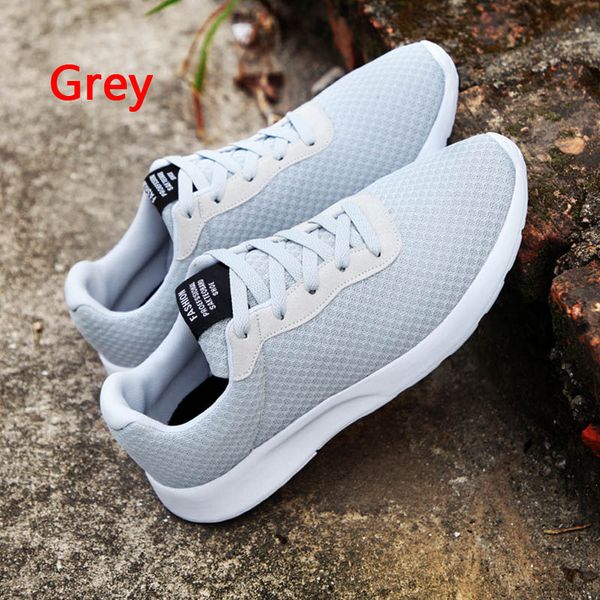 

2020 new large size 46 shoes soft soled travel shoes low casual mesh upper men and women couple, Black