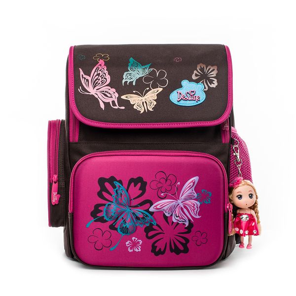 

2018 delune 3d design kids 3d cartoon school bags for girls 5-8 years old boys student backpack bags mochilas escolares infantis y190529
