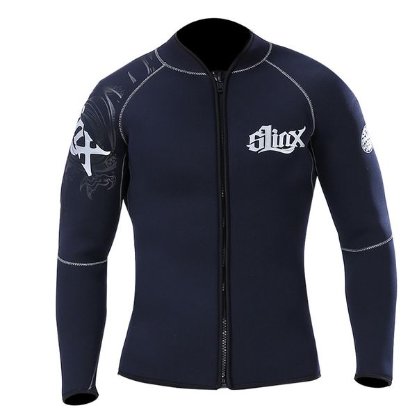 

men women's thermal jacket 5mm neoprene wetsuits & drysuits glued and blind stitched youth adult's diving swimming snorkeling surf