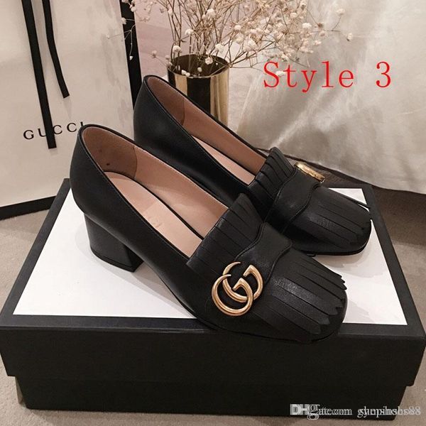 

роскошные четыре сезона обувь женская мода кисточка реальная обувь кожа single shoes5cm женская обувь на высоких каблуках с коробкой size34, Black
