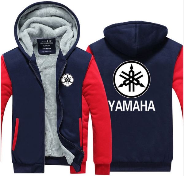 

Wholesale 2019 Winter for Yamaha Moto GP Jacket Men Fashion Coat Pullover Wool Liner Jacket Motorcycle Racing Hoodie