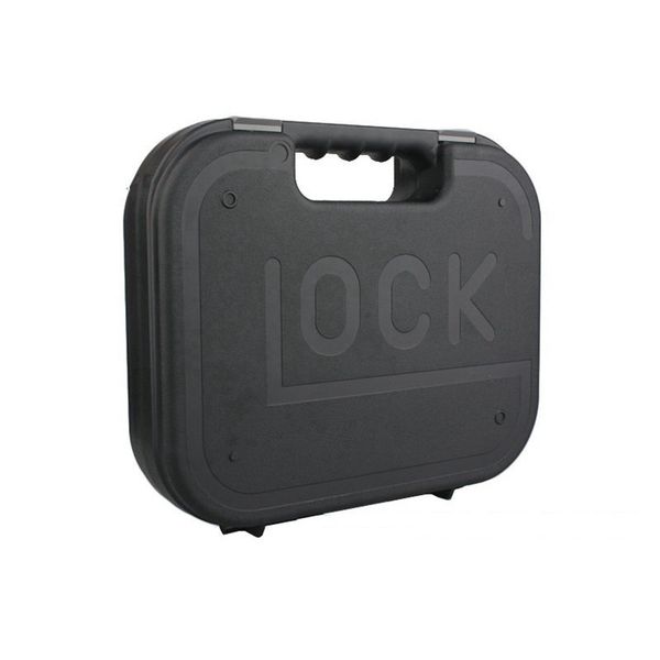 

airsoft ar15 accessories g17 g19 abs pistol case tactical hard gun case padded foam lining for hunting shooting