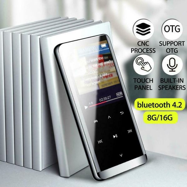 

64GB Bluetooth MP3-плеер HIFI Спорт Музыка Выступающие MP4 Медиа FM Radio Recorder