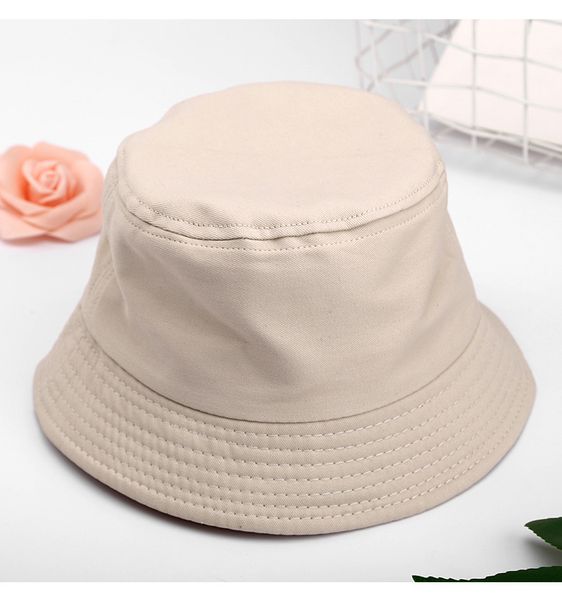 

2020 new fashion summer reversible black white coconut tree printed fisherman caps bucket hats gorro pescador men women