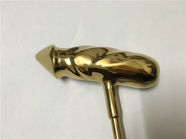 

gold big dick putter big dick golf putter golf clubs 33/34/35 inch steel shaft with head cover