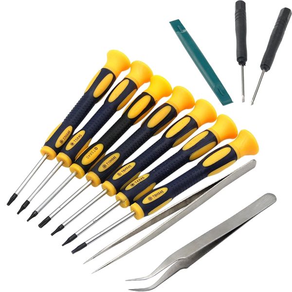 

hlzs-12 in 1 screwdriver repair tool set t3, t4, t5, t6, t7, t8h, t10h , ph00