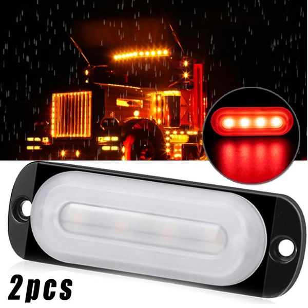 

motorcycles led work light red 12v-24v 12w 8.6x2.8cm replacement parts