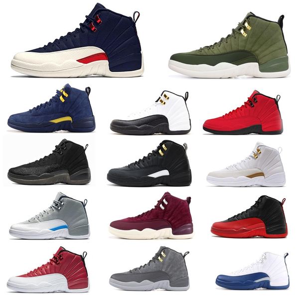 

basketball shoes for mens winterized black wntr gym red flu game gamma blue taxi the master men sports sneakers size 8-13