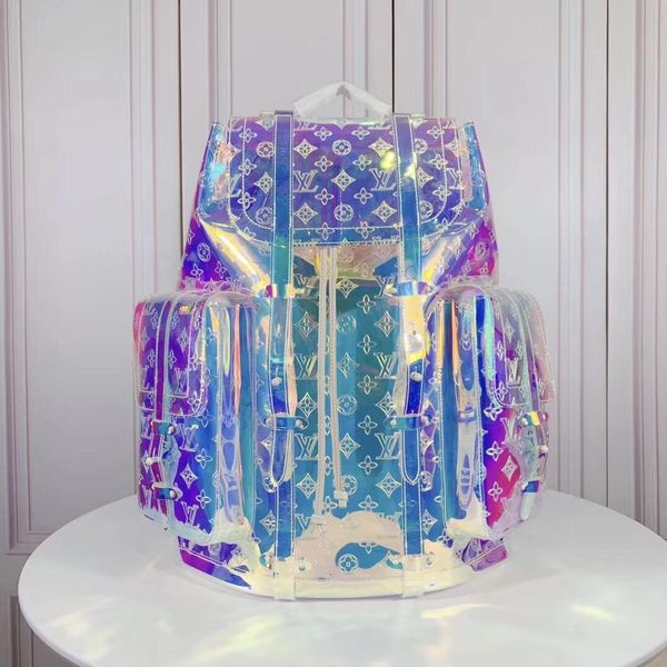 

De igner bag luxury de igner bag backpack bag leather fa hion logo large capacity imple trend 1 1 imitation loui 1 vuitton2 m53286