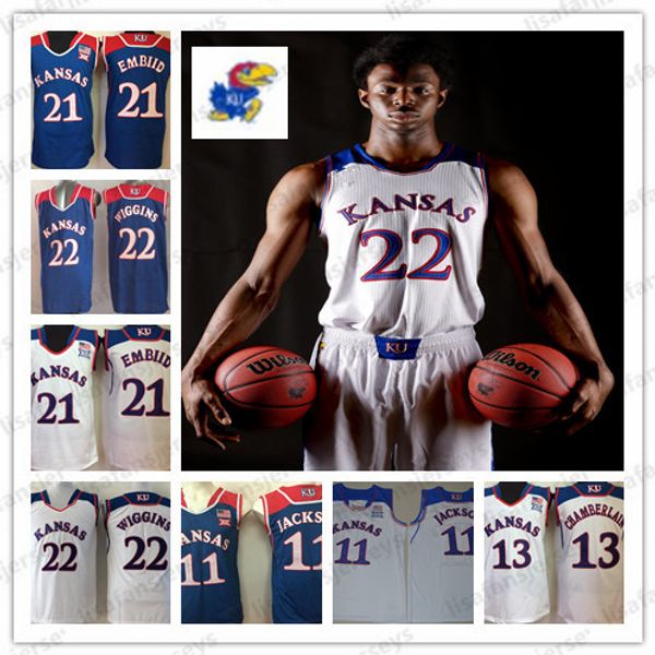 kansas jayhawks wiggins jersey
