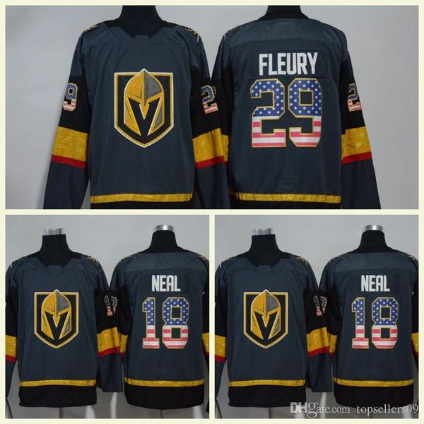 Trikots Neu Marc Andre Fleury Vegas Golden Knights 2019 Nhl Jersey Eishockey Trikot Livingstongolfcourse