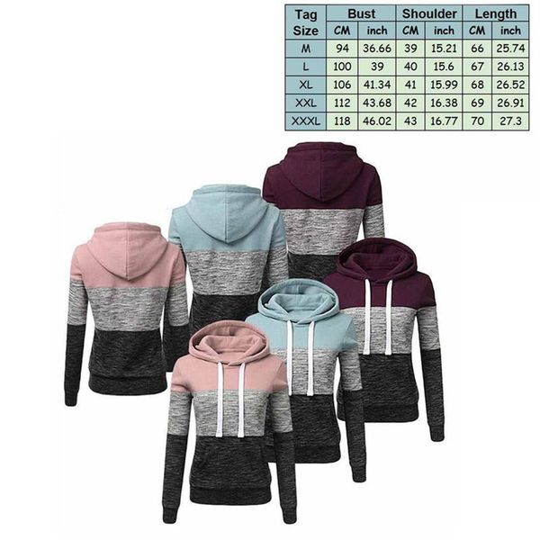 

осень толстовки женщины платье с капюшоном толстовки дамы с длинным рукавом повседневная капюшоном пуловер одежда толстовка, Black