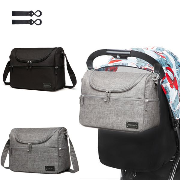 

3 colors diaper bag fashion mummy maternity nappy bag baby travel tote bags design nursing for mom/dad