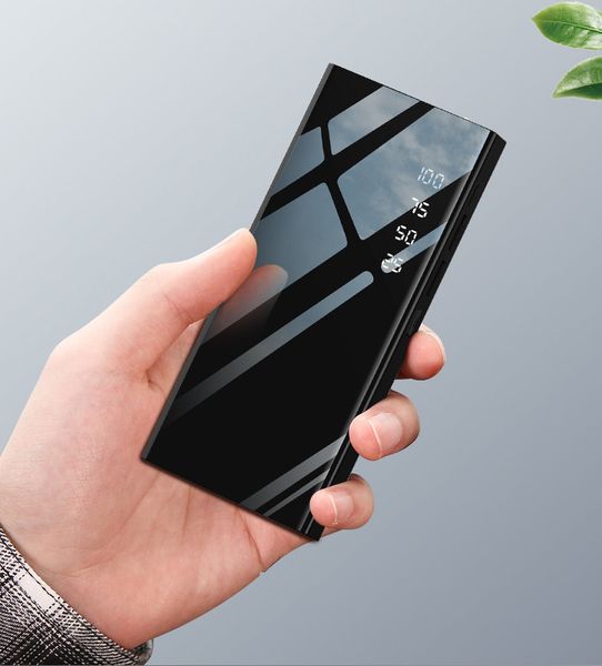 

new outdoor mobile power supply large capacity 20000mah led display can be customized mini mobile phone charging treasure