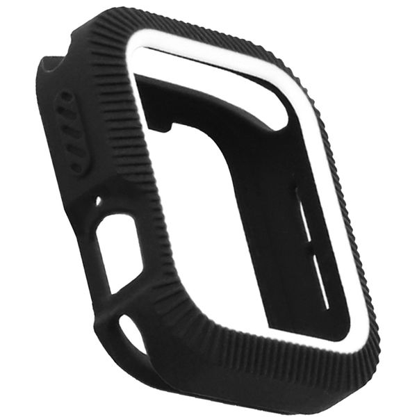 

innovative bicolor smart watch protector anti-dust for apple watch 4 44mm