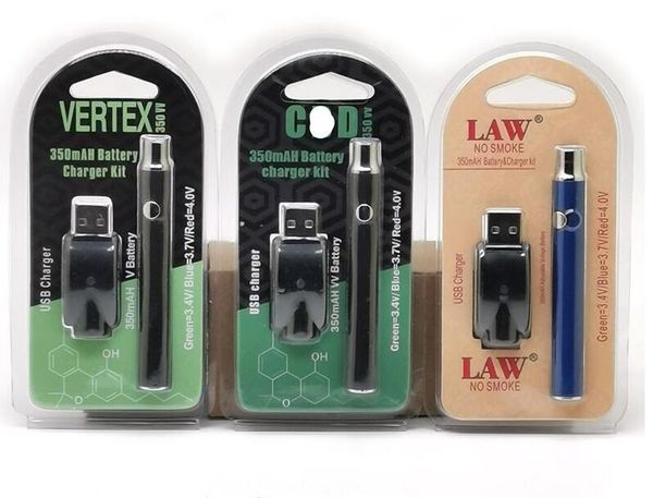 

Vertex LAW LO VV зарядное устройство Kit 350mAh CO2 Масло Разогреть Аккумулятор E сигареты Vape Pen Fit 510 Форсунки Печенье Картриджи 3 Тару