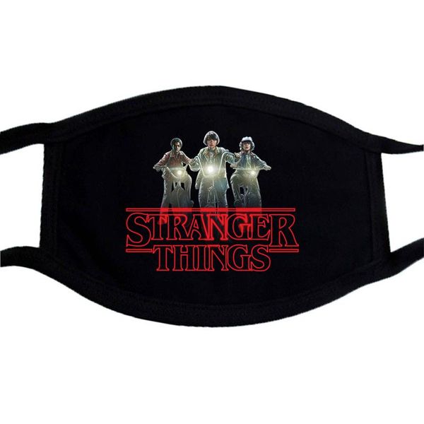 

stranger things printing reusable mouth face mask anti-pollution dustproof windproof washable respirator respirator mask stranger things efd