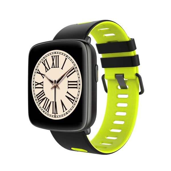 

gv68 smart watch waterproof ip68 heart rate monitor bluetooth smartwatch swimming with replaceable straps for ios android, Slivery;brown