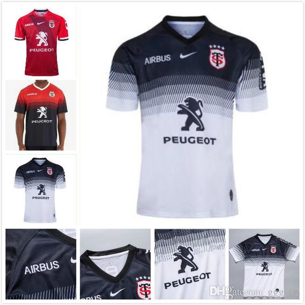 

2020 toulouse rugby jerseys league jersey national team toulouse rugby jerseys leisure sports lentulus shirts s-3xl, Black;gray