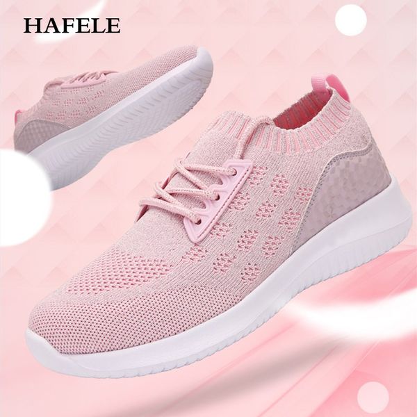 

sport shoes woman running shoes for outdoor weaving fourseasons thick bottomsneakers walking trainers breathable light, Black