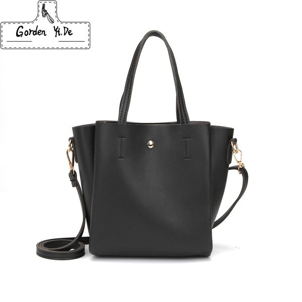 

fashion women's handbags crossbody bag luxury handbags women bags designer shoulder bag solid bucket bags for women 2018