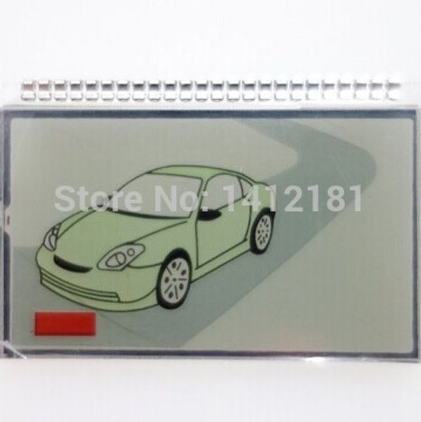 

10pcs/lot m5 lcd display for russian 2 way car alarm system scher-khan magicar 5 lcd remote control key fob chain scher khan m5