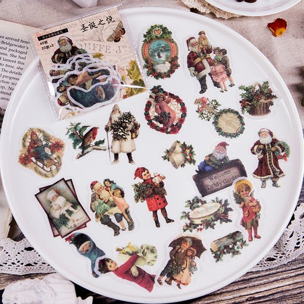 

40 pcs/bag beautiful flower messenger paper sticker package diy diary decoration sticker album scrapbooking