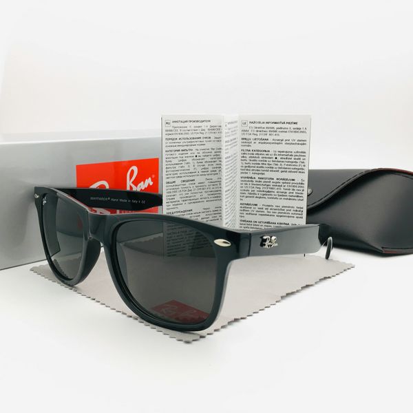 

designer sunglasses men brand ray bans sunglasses for women wayfarer classic luxury uv protection rayban sunglasses wome, White;black