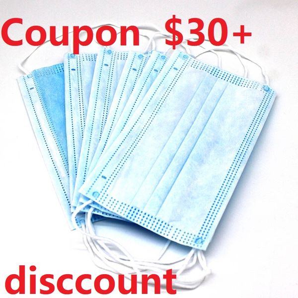 

скидка $30.0+ non-сплетенная маска 3 слойная маски одноразовые bfe95% знаков маску петлю в первый класс качество