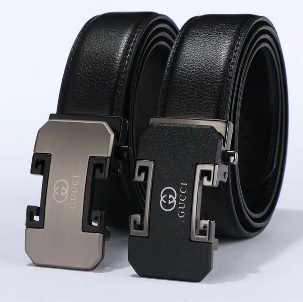 

роскошные дизайнерские мужские и женские кожаные ремни модные кожаные ремни авто пряжки кожаные топ дизайнеры высококачественные роскошные р, Black;brown