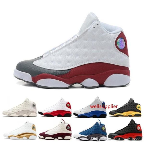 

13s 13 mens basketball shoes phantom chicago black cat bred pure money navy wheat hyper dmp he got game barons sports sneakers