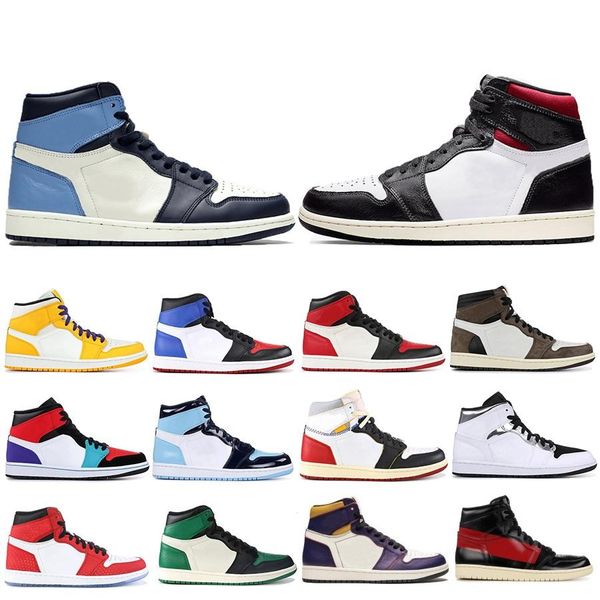 

1 high og court purple basketball shoes bred toe chicago game royal mens 1s 3 shattered backboard sport designer sneakers trainers