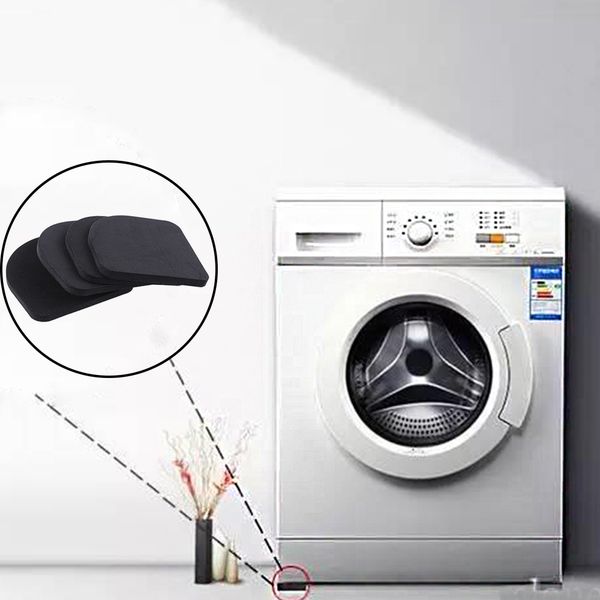 2019 Black Multifunctional Anti Vibration Mat For Washing Machine