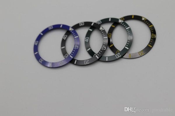 

часы аксессуары вода керамическое кольцо труда наружное кольцо 38 мм мужской диаметр денег, Black;brown