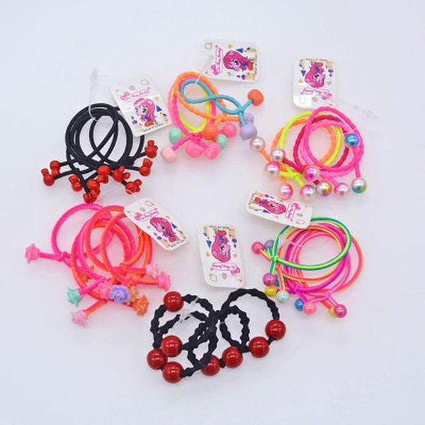 

основная черные сыпучие галстуки волос резинки для волос диапазона разных цветов bebe kid младенцы coda cavallo di spirale sweet07 ihkpn