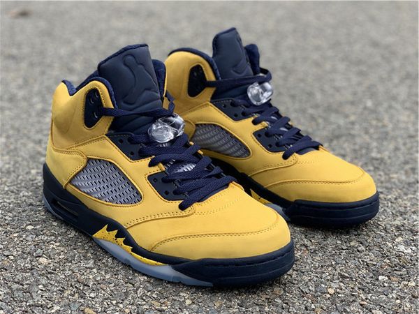 

2019 лучшее качество воздуха 5 sp мичиган inspire ретро амарилло колледж вмс баскетбольная обувь cq9541-704 мужчины спортивные кроссовки с b, White;red