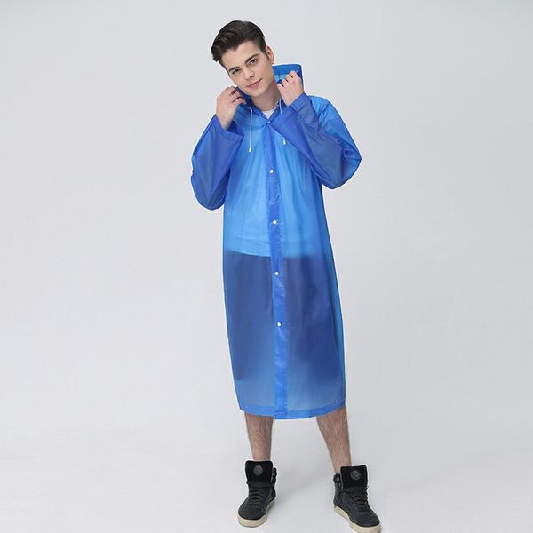 

fashion eva raincoat thickened waterproof rain coat camping waterproof rainwear suit hooded poncho rainwear travel