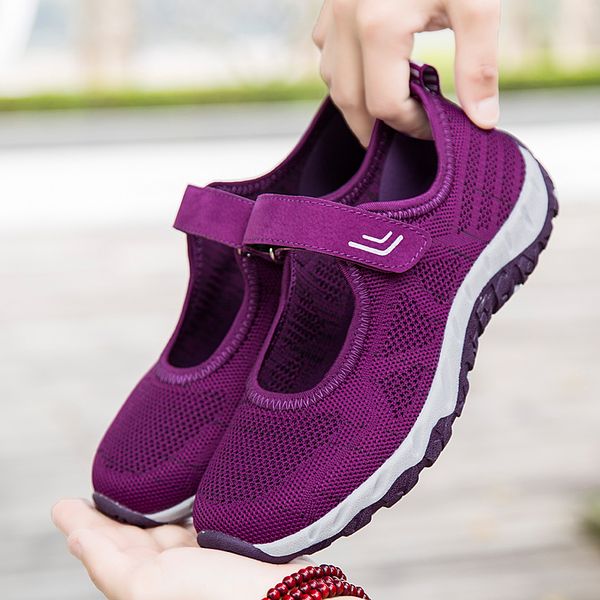 

new style spring summer women flats ladies mesh shoes women breathable comfortable sneakers casual shoes zapatos de mujer, Black