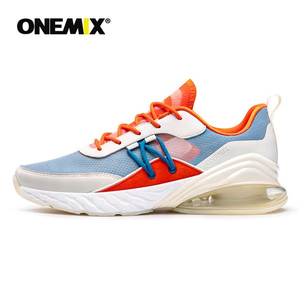 

2020 onemix sneakers men running shoes summer breathable mesh air cushion sport footwear outdoor athletic trainers women tennis shoes