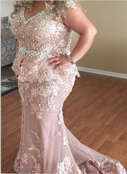 

2020 новый sirene sexy robe de bal депрессия v-образным вырезом de crystal бисероплетение блестки кружева аппликация с короткими рукавами пл, Black;red