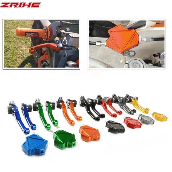 

motorbike cnc custom made brake clutch lever ant stunt clutch lever easy pull cable system for 85sx/xc 2003-2011 2004 2005