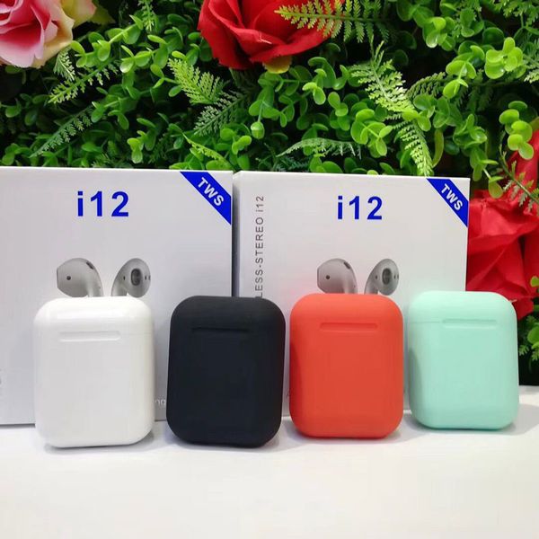 

2019 new touch control i12 tw mini earbud pod wirele bluetooth 5 0 earphone head et pk i10 i11 tw for mart phone xiaomi